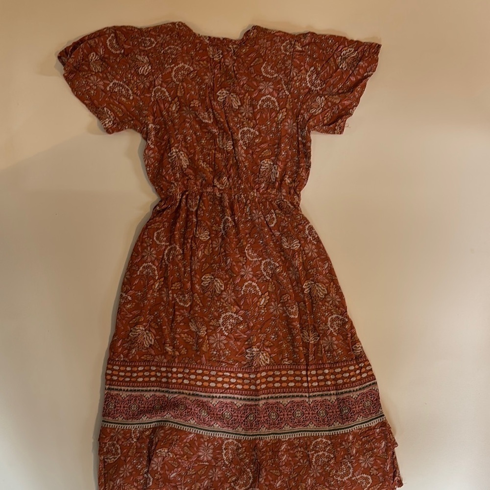 Knox Rose Midi Sundress Women's Sz Small Boho Cottagecore Bohemian - Picture 11 of 11